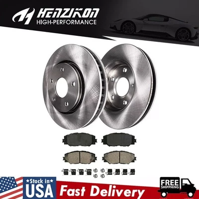 Rotores de disco delanteros + pastillas de freno para Toyota Corolla Matrix Pontiac Vibe Scion xD Foto 1 de 4