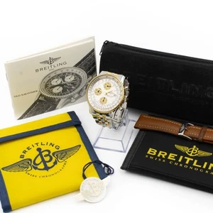 Breitling Old Navitimer Chronograph Ref. B13019 w /Box & Papers #W165090-1 - Picture 1 of 9