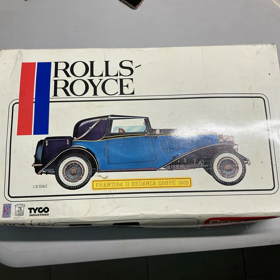 ROLLS ROYCE PHANTOM II SEDANCA COUPÈ 1932 POCHER  - NUOVO - TYCO 1/8 Art. K/72 - Immagine 1 di 4