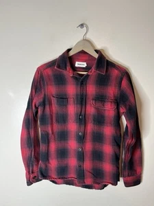 Taylor Stitch Moto Utility Button Shirt Size 38 Long Sleeve Plaid - Picture 1 of 9