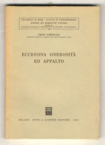 Eccessiva onerosità ed appalto. - Imagen 1 de 1