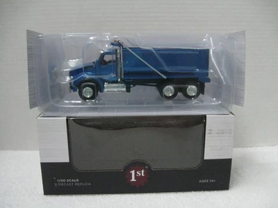 Camión de volteo Kenworth PRIMERA MARCHA ~ AZUL ~ T880 ~ ESCALA 1:50 ~ NUEVO Foto 1 de 4