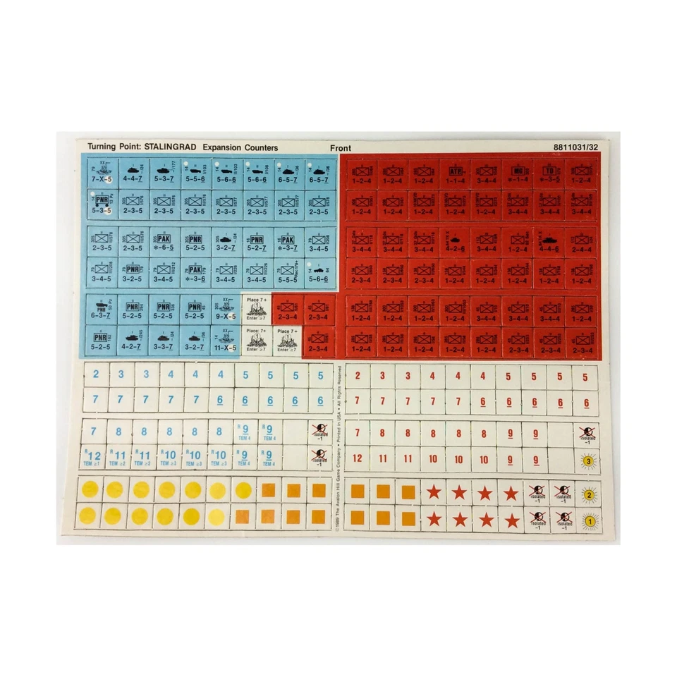 Avalon Hill WWII Land Combat Turning Point - Stalingrad - Expansion Kit Bag EX - Image 1 of 1