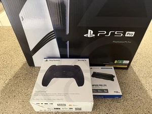 PlayStation 5 Pro PS5 NUEVO NUNCA USADO/CONTROLADOR EXTRA Y SSD de 1 TB - Imagen 1 de 11
