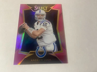 2014 Select Prizm Fuchsia #24 Andrew Luck SP *186/199* Foto 1 de 2