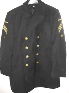 Bundeswehr  Marinejacke  Colani mit Abzeichen Gr. 170/100  Abzeichen (Nr 1A) - Bild 1 von 2
