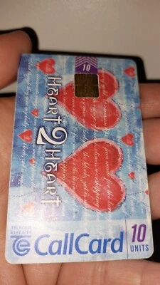 1998 IRISH CALLCARD 10UNIT,  "Heart to Heart " - Image 1 of 2