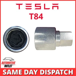 T84 CAR MASTER RUEDA BLOQUEO TUERCA LLAVE SEGURIDAD PERNO ZÓCALO TORNILLO HERRAMIENTA PARA TESLA - Imagen 1 de 5