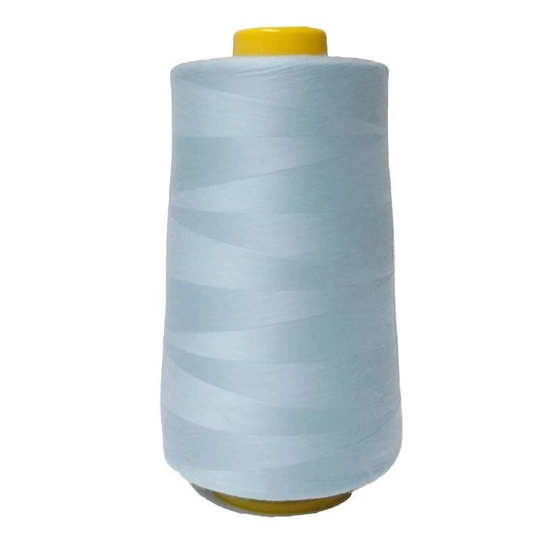 Blue Sewing Thread Overlock Cone - 6000 Yards, 100% Polyester for All-Purposes - Image 1 of 1