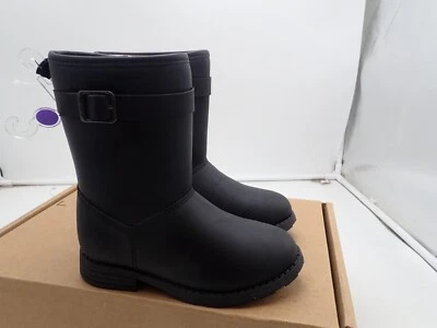 Bota de moda infantil unisex Carter's, negra, talla 9 niño pequeño Foto 1 de 4