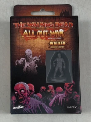 Walking Dead All Out War Miniatures Game - Walker Game Booster NEW NIB MGWD101 - Image 1 of 2