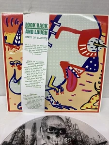 LOOK BACK AND LAUGH State Of Illusion 12" EP SILKSCREENED CLEAR VINYL - Picture 1 of 3