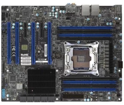 Supermicro X10SRA Motherboard Intel C612 LGA2011 Xeon E5-1600 V3 DDR4 ECC - Image 1 of 2