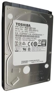 TOSHIBA - Recertified 2.5" Internal Hard Drive SATA 3Gb/s, 1TB - Photo 1/1