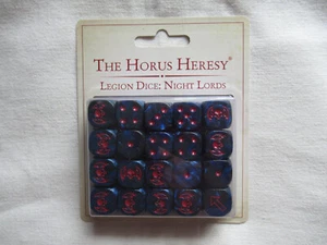 Legion Dice: Night Lords *The Horus Heresy* Games Workshop - Picture 1 of 1
