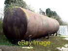 Photo 6x4 Rusty old fuel tank RAF Eye was equipped with two aviation fuel c2016