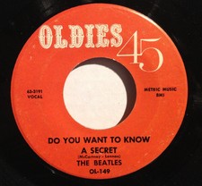 The Beatles - Do You Want To Know A Secret (7", Single, RE)