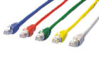 Kabel krosowy equipment RJ45 SF/UTP C5e 10,0m niebieski (SFTP)