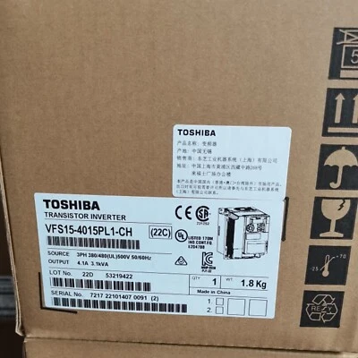 VFS15-4015PL1-CH New Sealed TOSHIBA Valve Positioner VFS15-4015PL1-CH IPCS - Image 1 of 4