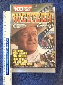 Western Classics-100 Movie Pack-24 Disc DVD Set-2006-Mint In Original Cellophane - Bild 1 von 4