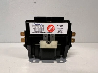 Contattore originale OEM PACKARD 2 poli 30 Amp 120 VAC C230B - Immagine 1 di 4
