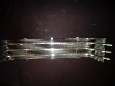 1964 Bonneville Catalina Laurentian Star Chief Strato-Chief Radiator Grill Panel - Image 1 of 4