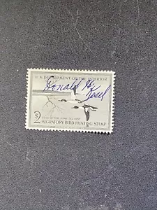 1956 U.S. Duck Stamp - Scott# RW23 USED stk#V7 - Picture 1 of 2