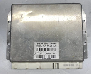 2000-05 MERCEDES-BENZ S-CLASS OEM SUSPENSION CONTROL MODULE 220 545 05 32 - Picture 1 of 4