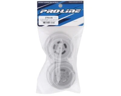 Pro-Line Slot Mag Drag Spec Rear Drag Racing Wheels (2) (Stone Grey) 12mm Hex - Image 1 of 2
