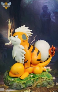 WASP Studio Growlithe&Charmander Scale Resin Statue GK Pre-order H8.6'' - Picture 1 of 4