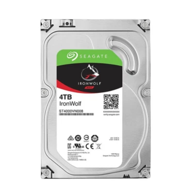 Seagate ST4000VN008 4TB IronWolf 3.5" 5900RPM SATA3 NAS Hard Disk Drive 64MB - Image 1 of 3