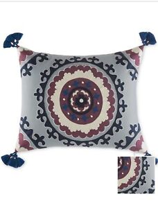 Martha Stewart Decorative Whim Eccentric 16" x 20" Lilac Decorative Pillow Bed  