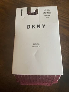 DKNY Fashion Net Tights Crimson Size Small/Medium - NWT - Picture 1 of 4