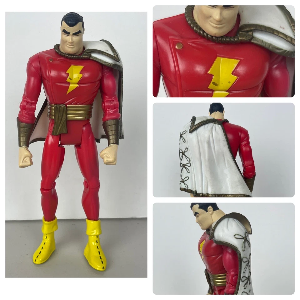 DC Direct 6” Captain Marvel Shazam Action Figure Deluxe Set Figure Only 2000 - Image 1 of 4