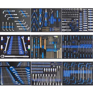 Werkzeugeinlage Set Attrezzi Werzkzeug per Carrello 52x40cm Martello Torx - Afbeelding 1 van 10