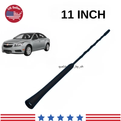Antena de radio de coche negra de 11" antena AM/FM para Chevrolet Cruze Limited 2016 Foto 1 de 3