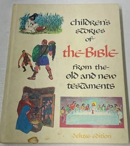 Children’s Stories of  The Bible Old and New Testaments Deluxe Edition Book 1968 - Bild 1 von 7