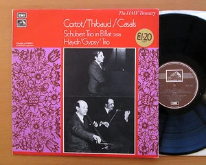 HLM 7017 Cortot Thibaud Casals Schubert Trio Haydn Gypsy NEAR MINT HMV Mono - Picture 1 of 3
