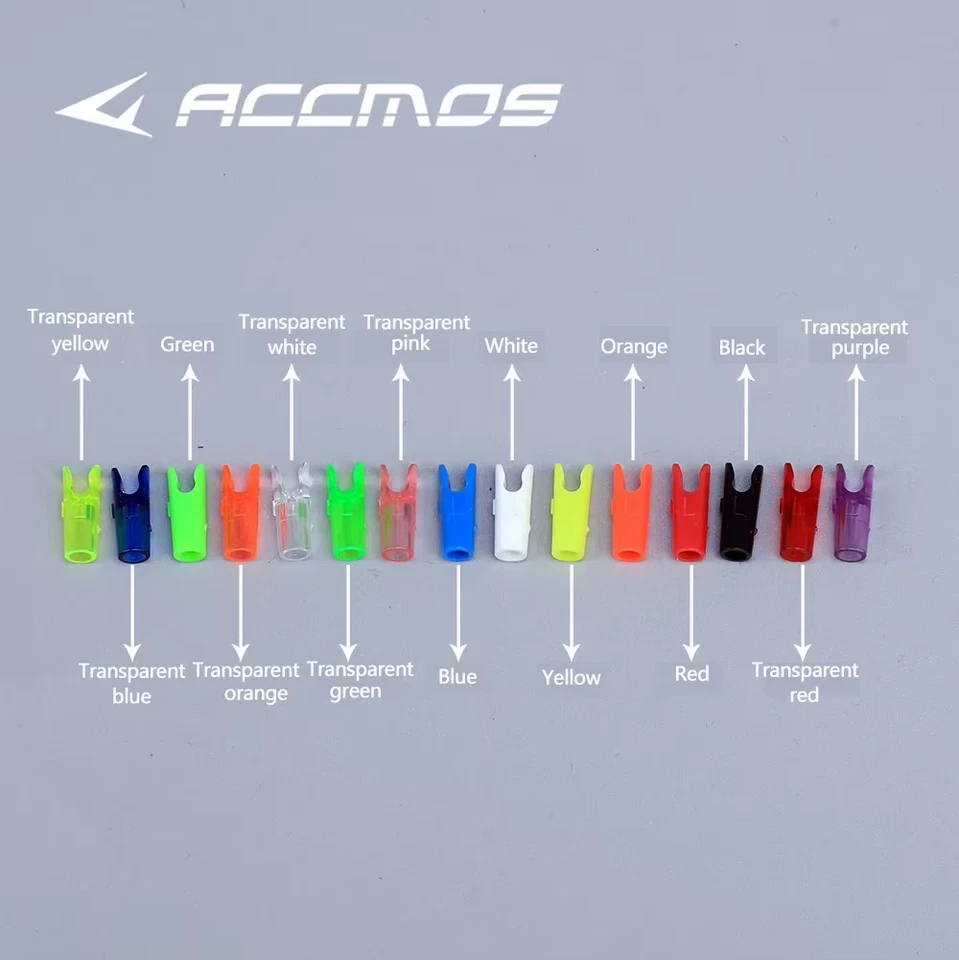 36pcs ID 3.2/4.2/ 5.2/ 6.2 /8.0mm Arrow Aluminum Pin or Plastic Nock Archery DIY - Image 1 of 4