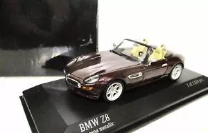 Minichamps 1:43 1999 BMW Z8 CABRIOLET Open Morena Red Nice boxed model! - Picture 1 of 6