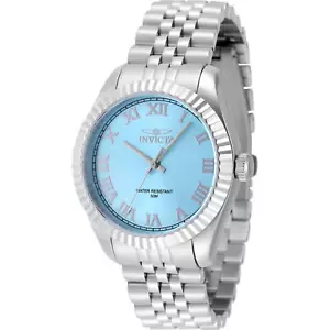Invicta Women's Watch Specialty Quartz Tiffany Blue Dial Silver Bracelet 48902 - Picture 1 of 1