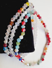 3 pièces ensembles de bracelets extensibles multicolores