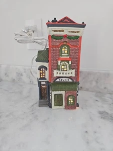 Beleuchtetes WEIHNACHTSATELIER 1994 KERAMIKHAUS VINTAGE - Bild 1 von 9