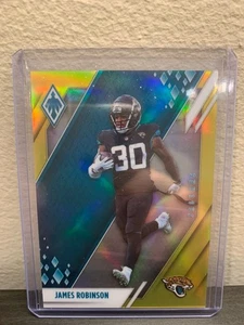 2021 Panini Phoenix Yellow /75 James Robinson #51 Jacksonville Jaguars - Picture 1 of 2