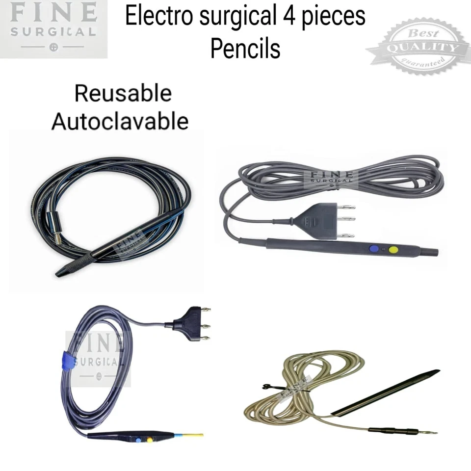 Lápices electroquirúrgicos reutilizables piezas de mano electroquirúrgicas nuevas Ce Diathermy Foto 1 de 1