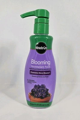 Miracle-Gro Blooming Houseplant Food Fertilizer 8oz Indoor Plant Liquid - Image 1 of 4