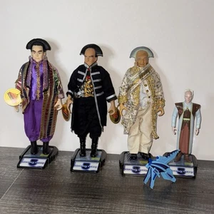 Babylon 5 Londo Ambassador Londo Vir Lennier Action Figure Doll Lot Limited - Picture 1 of 14