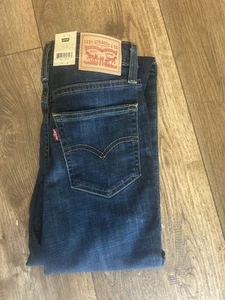 Levi's Women's 721 High-Rise Skinny Jeans - Blue Story - 2 Medium 26x30 New - Picture 1 of 9