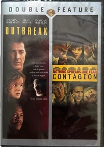 Contagion + Outbreak Double Feature - DVD - NEW SEALED Thriller 2 Movie Pack - Picture 1 of 3