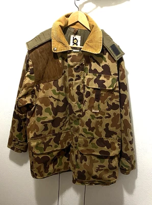 Ducks Unlimited Hunting Jacket  Bob Allen Design Size L Hood & Shooting Pad - Image 1 of 4